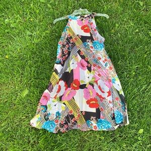 Floral trapeze swing dress BETSEY JOHNSON